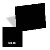 basis black midnight ebony invitation card envelopes a-9
