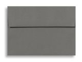basis dark grey invitation card envelopes a-1 4 baronial