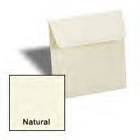 5 inch square cougar natural vellum envelopes square 5", starwhite vicksburgh natural square envelopes 5 x 5